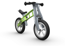 Balansinis dviratis FirstBike RACING ŽALIAS